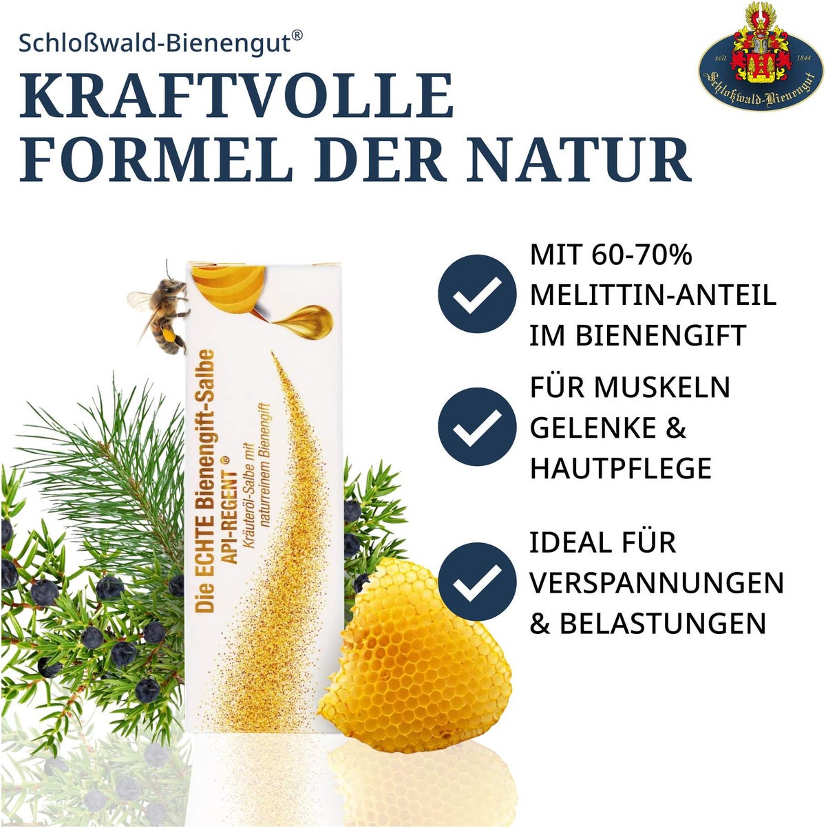 Bienengift - Salbe Api Regent die Echte 50 ml