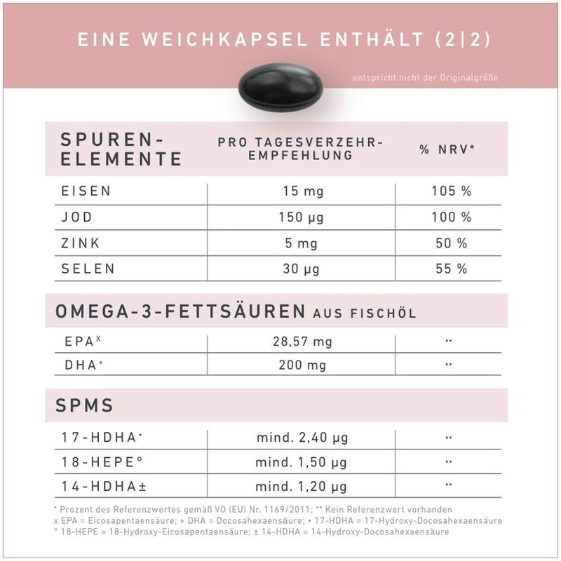 Velnatal Schwangerschaft + Stillzeit 90 Weichkapseln