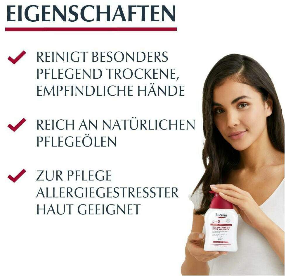 Eucerin pH5 Hand Wasch Öl 250 ml empfindliche Haut