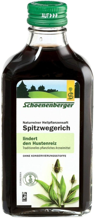 Spitzwegerichsaft Schoenenberger 200 ml