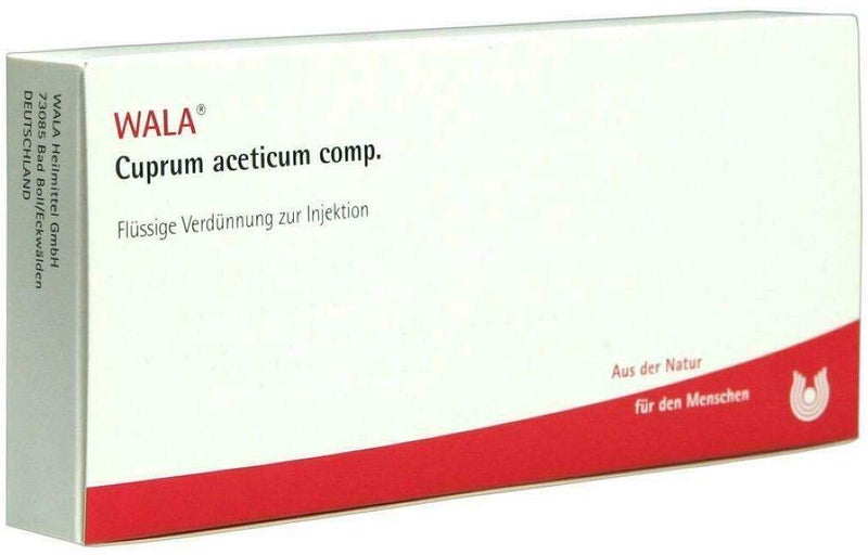 Wala Cuprum Aceticum Comp. 10 X 1 ml Ampullen