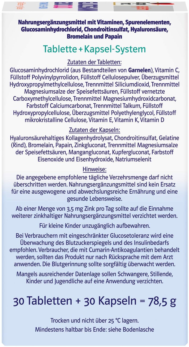 Doppelherz system Glucosamin 1200 Duo 60 Tabletten