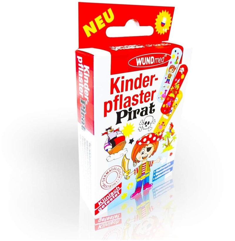Kinderpflaster Pirat 10 Stück