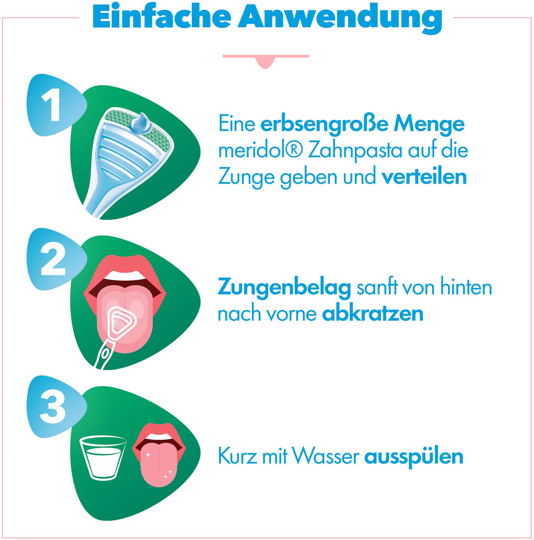 Meridol Sicherer Atem Zungenreiniger 1 Stück