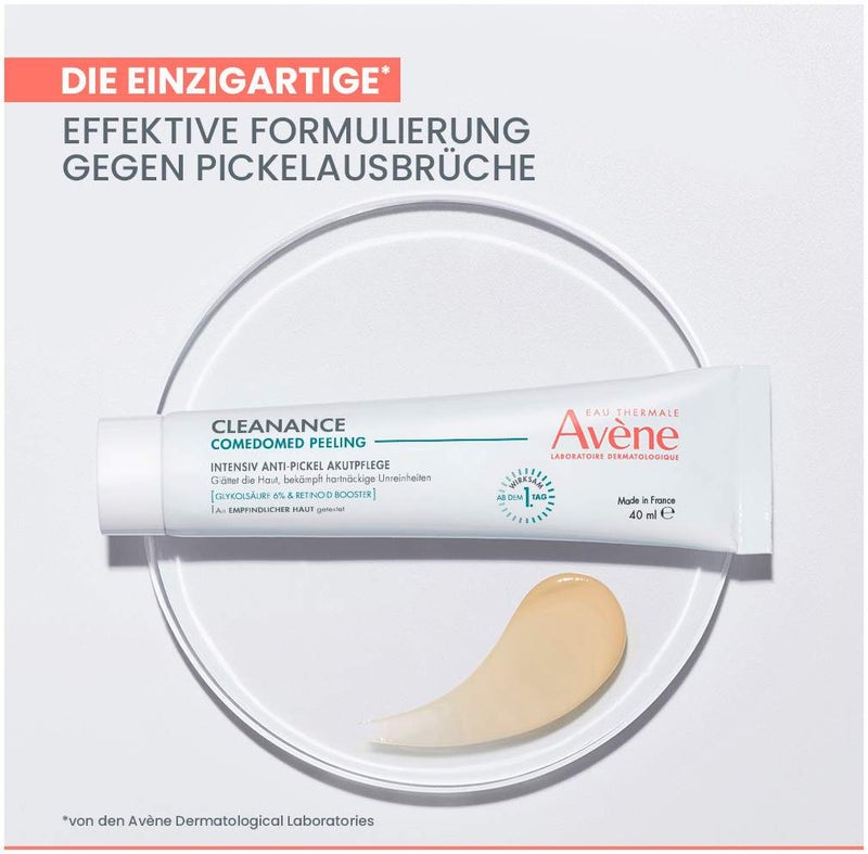 Avene Cleanance Comedomed Peeling Anti-Pickel Pflege 40 ml