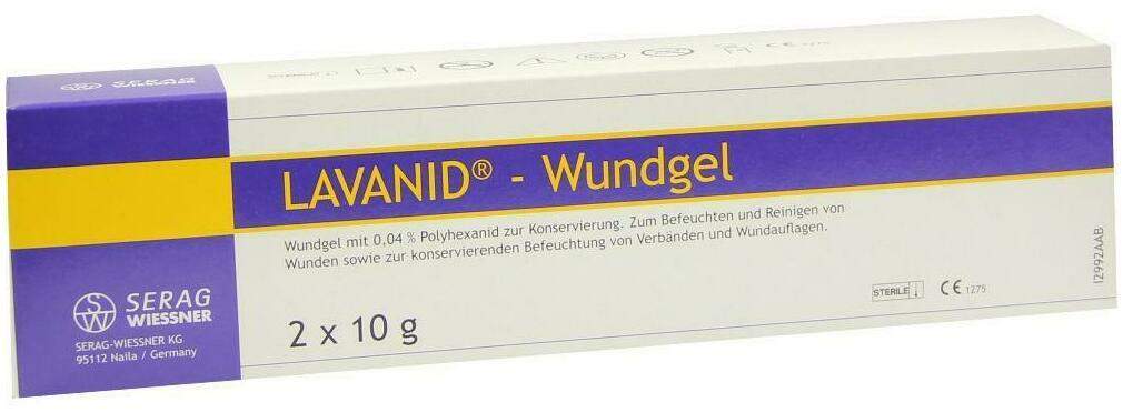 Lavanid Wundgel 2 X 10 G Gel