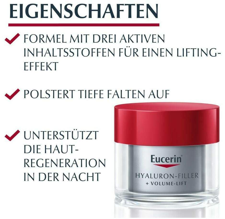 Eucerin Hyaluron Filler + Volume Lift Nachtpflege 50 ml