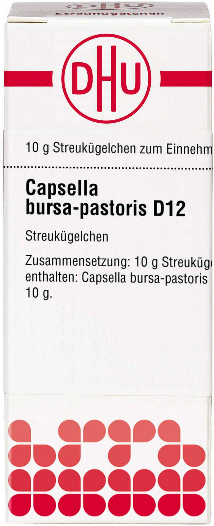 Dhu Capsella Bursa Pastoris D12 Globuli 10 G