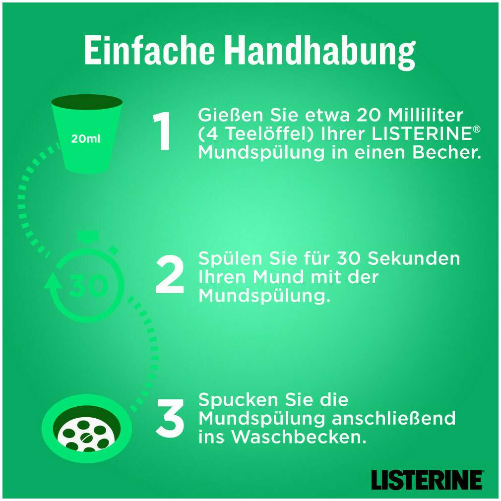 Listerine Total Care Zahnfleisch - Schutz 500 ml