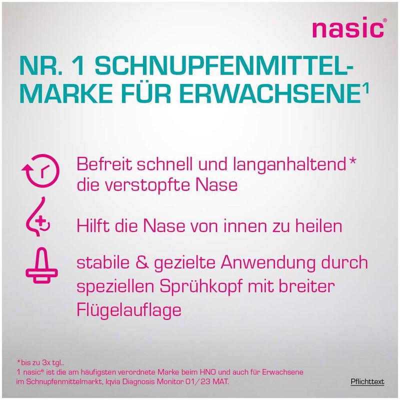 Nasic Nasenspray 15 ml