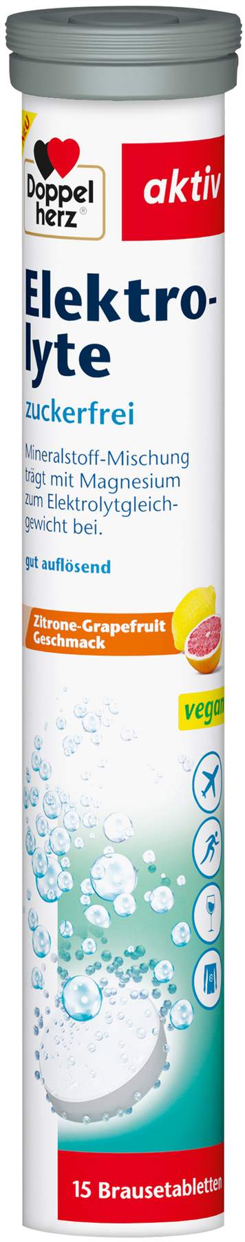 Doppelherz aktiv Elektrolyte 15 Brausetabletten