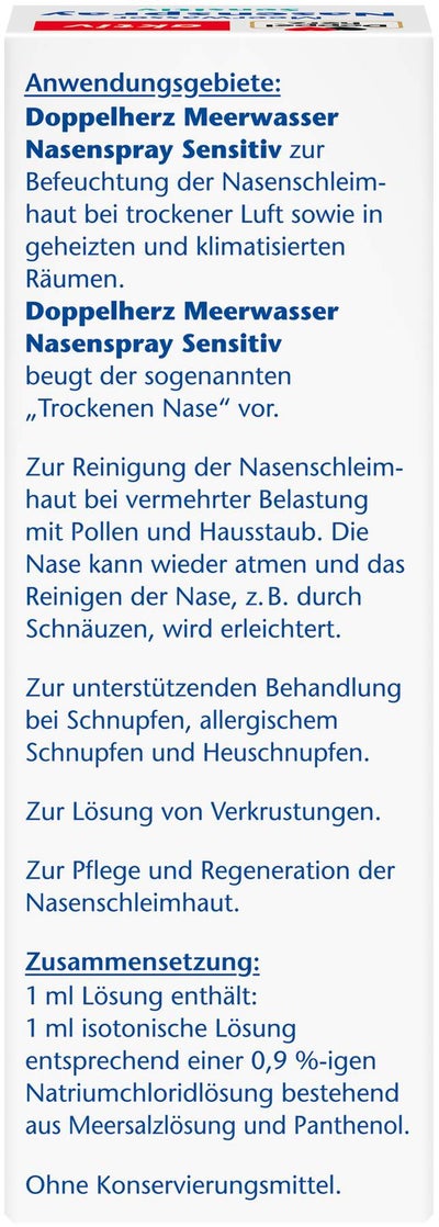 Doppelherz aktiv Meerwasser 20 ml Nasenspray mit Panthenol