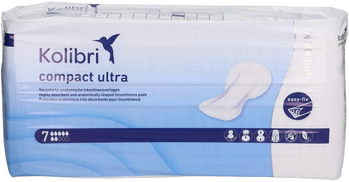 Kolibri Compact Premium Ultra Vorlagen Anatomisch 28 Stück