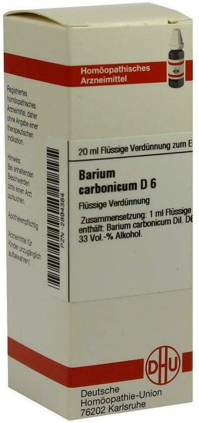 Dhu Barium Carbonicum D6 20 ml Dilution