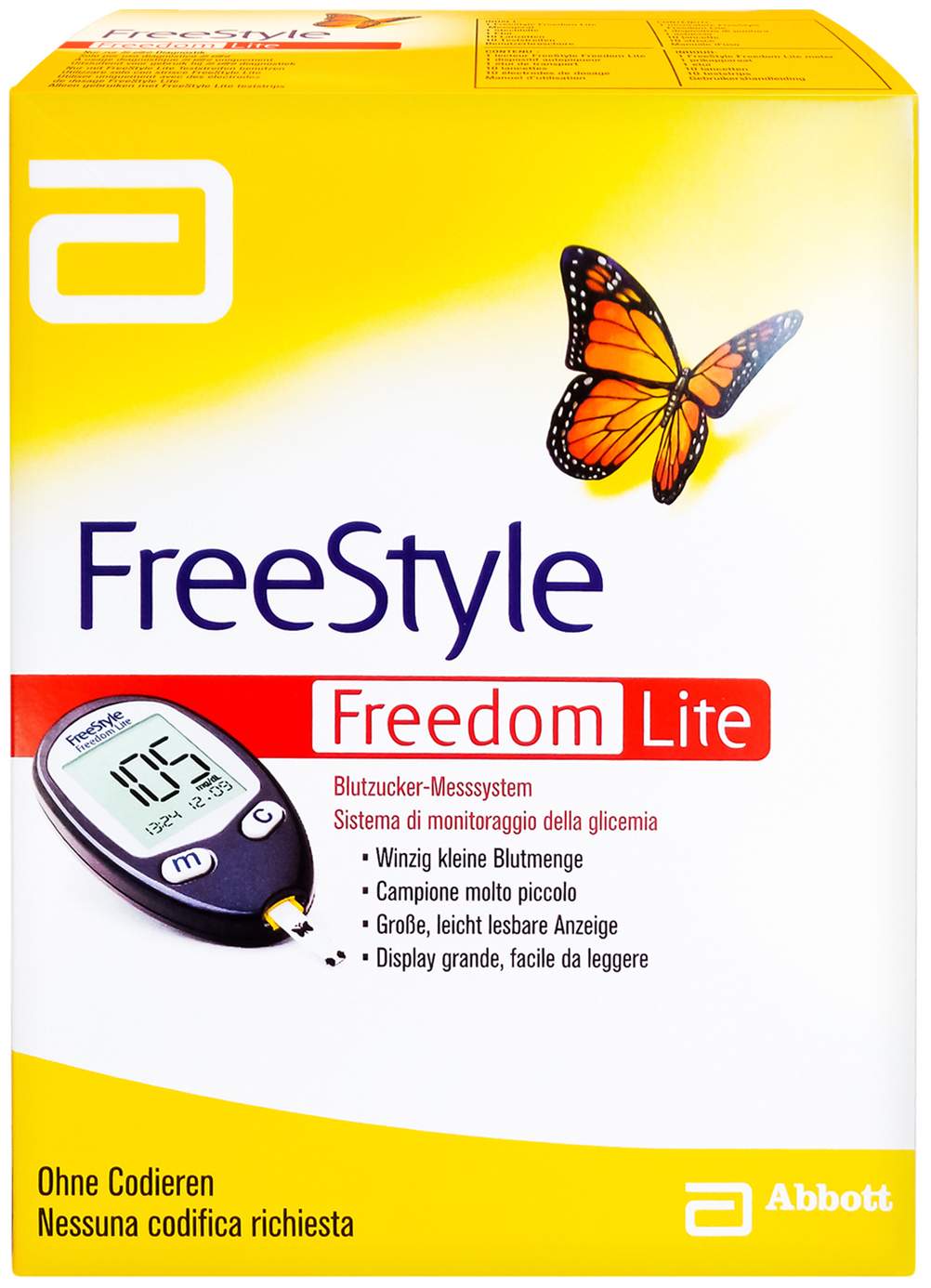 Freestyle Freedom Lite Set mg Je Dl Ohne Codieren