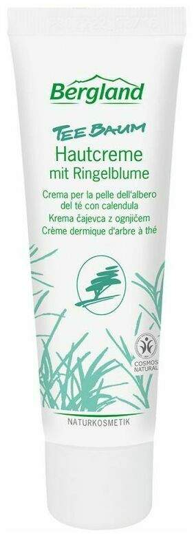 Teebaum Hautcreme Mit Ringelblume Bergland Tube 50 ml Creme