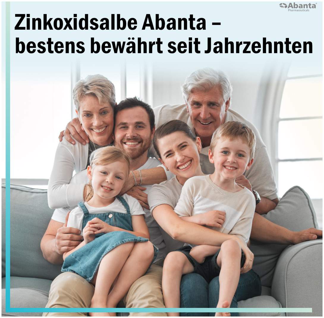 Zinkoxidpaste Abanta 100 mg-g 50 g
