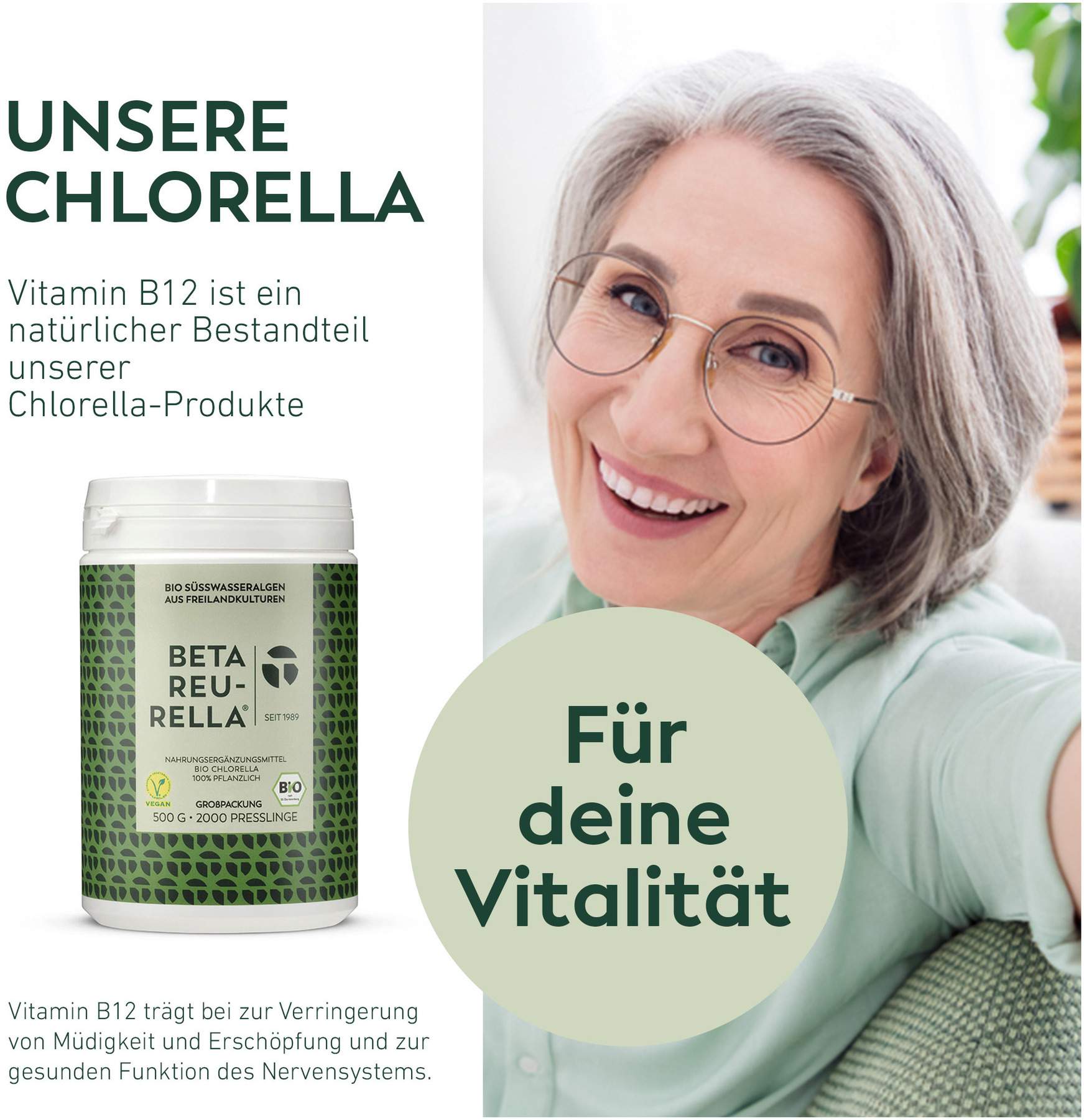 Beta Reu Rella Süßwasseralgen 2000 Tabletten