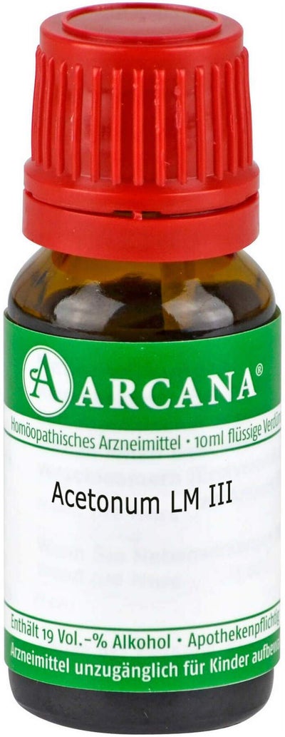 Acetonum Lm 3 Dilution                10 ml