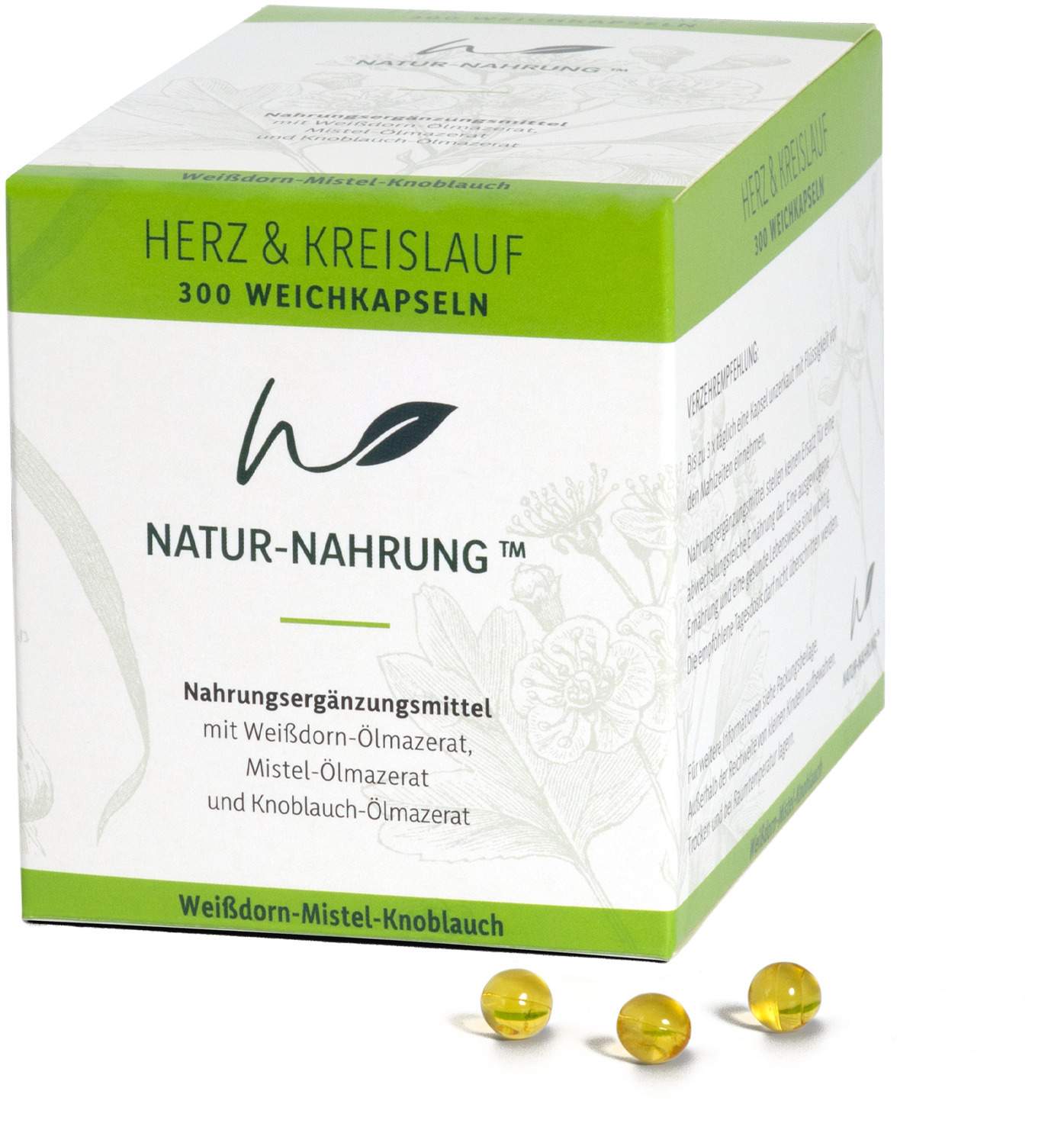 Natur-Nahrung Herz & Kreislauf Weißd.+mistel+kn