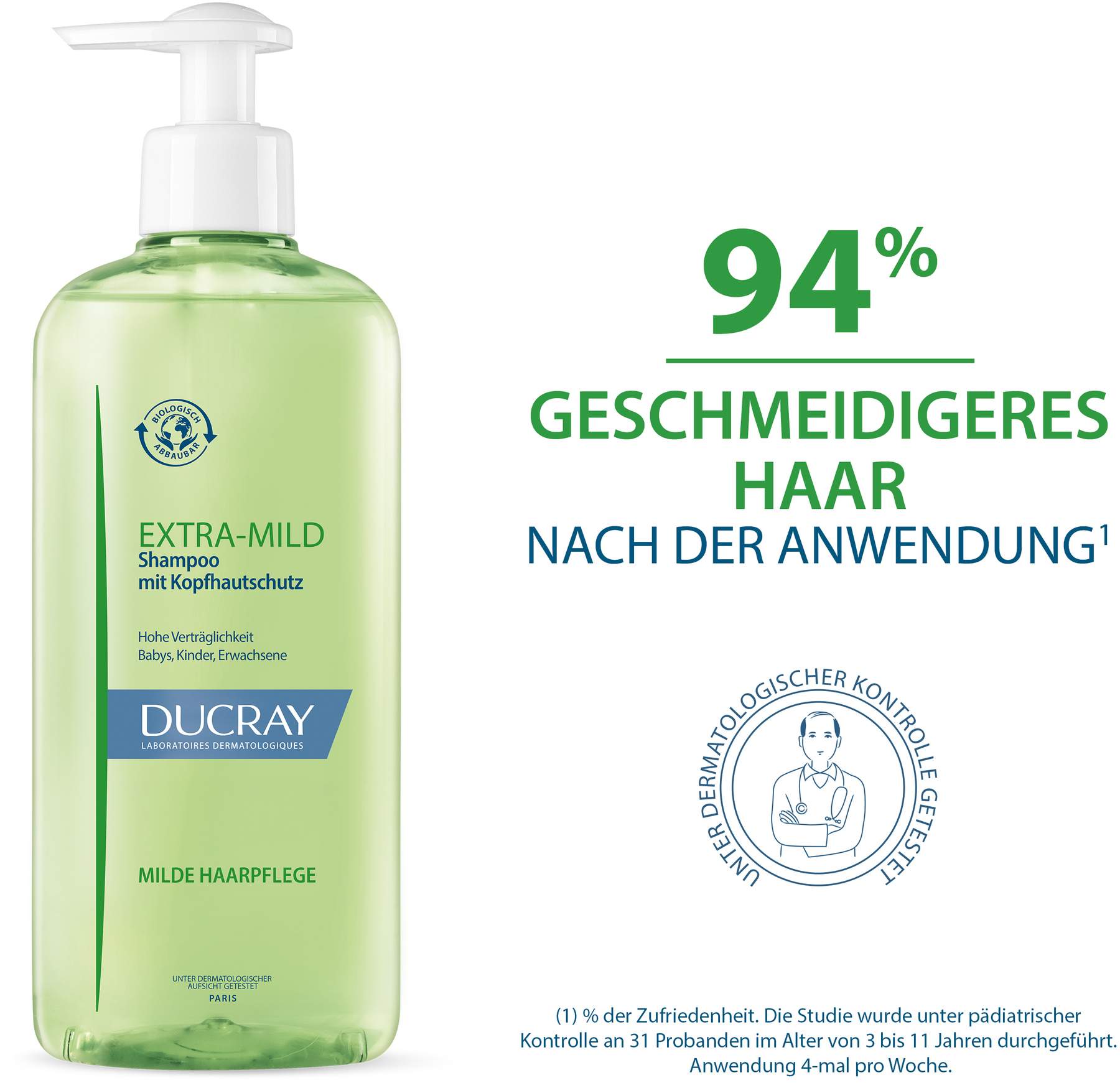 Ducray Extra Mild Shampoo 400 ml