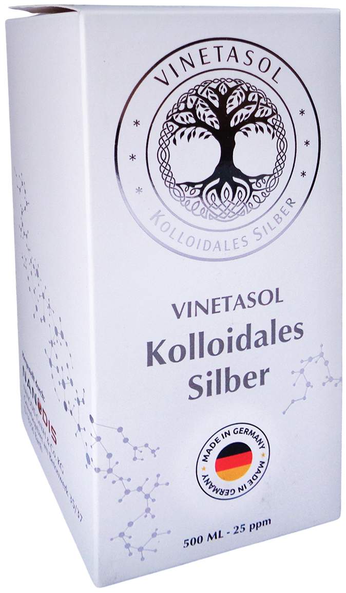 Vinetasol Kolloidales Silber 25 Ppm