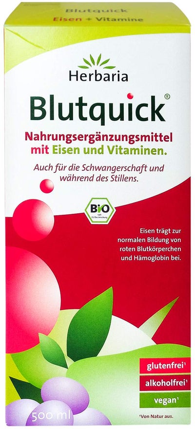 Herbaria Blutquick Saft 500 ml