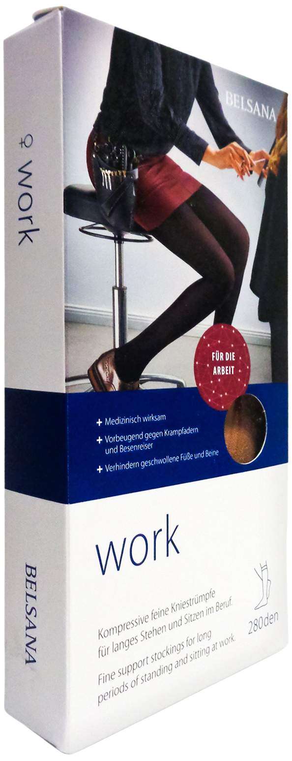 Belsana Work Ad L Make-Up Mit Spitze 2 Stück