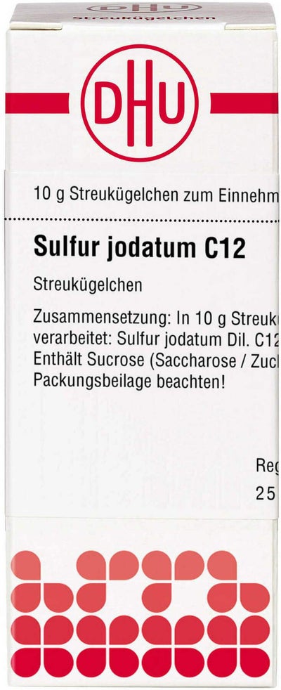 Dhu Sulfur Jodatum C12 10 G Globuli