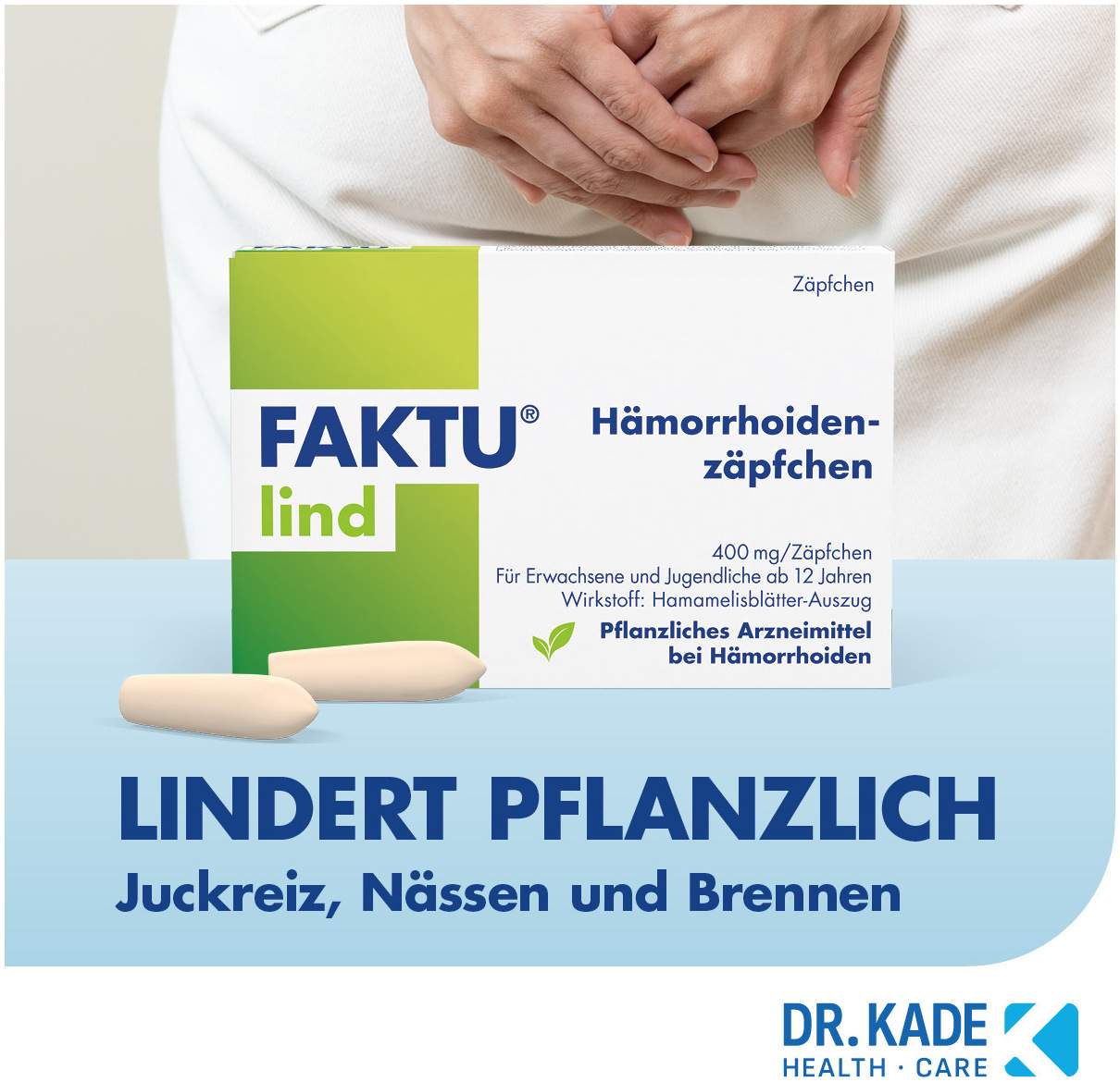 Faktu lind Hämorrhoidenzäpfchen 10 Stück