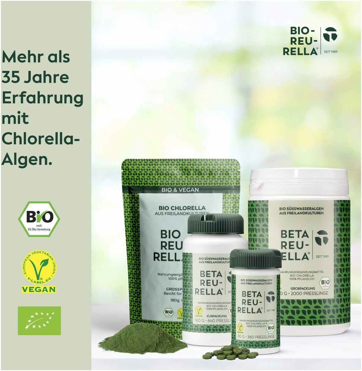 Beta Reu Rella Süßwasseralgen 640 Tabletten