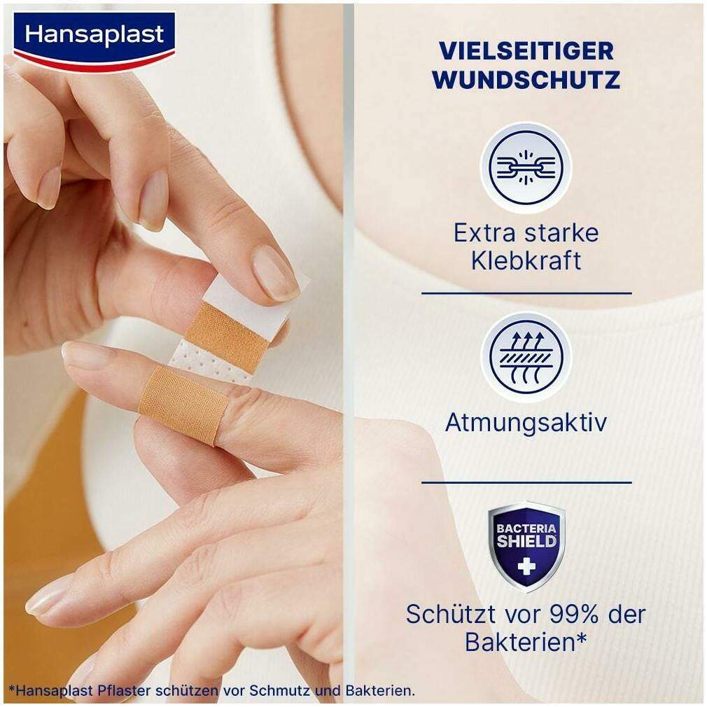 Hansaplast classic 5 m x 8 cm 1 Pflaster