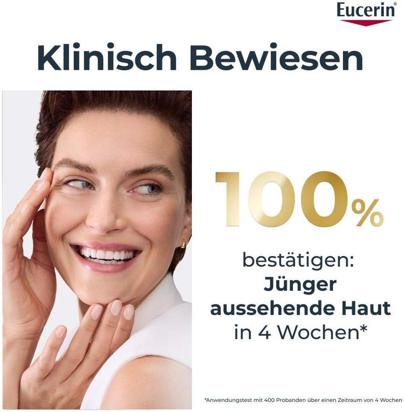 Eucerin Hyaluron Filler + Elasticity Handcreme gegen Altersflecken LSF30 75 ml