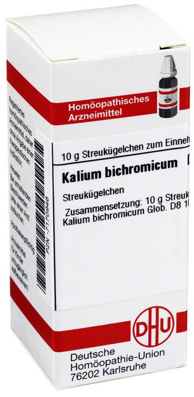 Dhu Kalium Bichromicum D8 Globuli