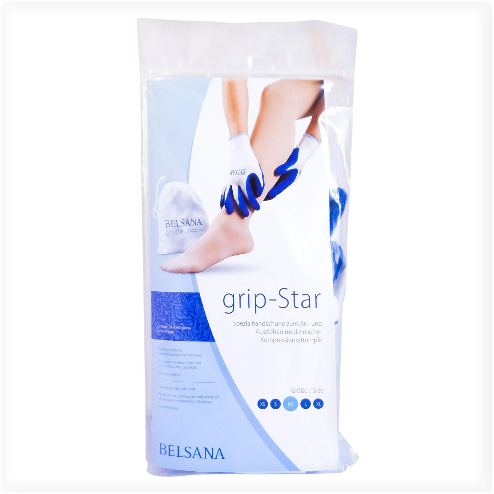 Belsana Grip-Star Spezialhandschuhe Gr.M 2 Handschuhe