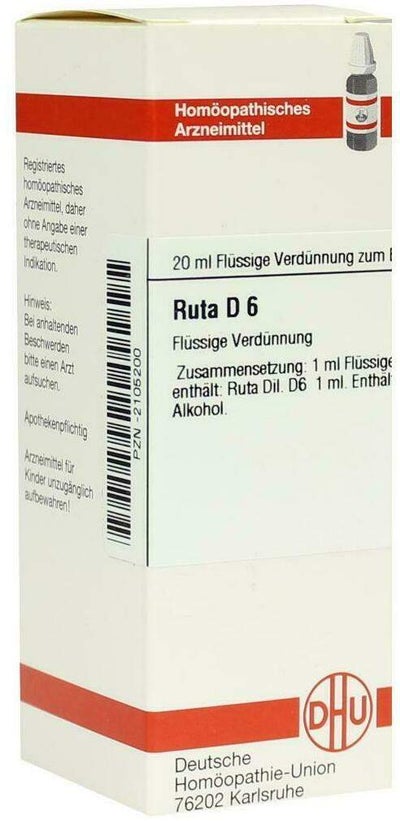 Dhu Ruta D6 Dilution 20 ml