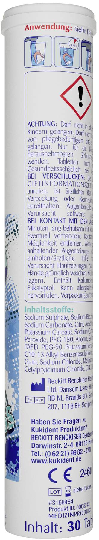 Kukis Zahnspangenreiniger 2 X 30 Stück
