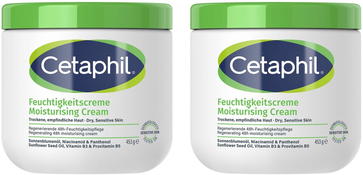 Cetaphil Feuchtigkeitscreme 2 x 453 g