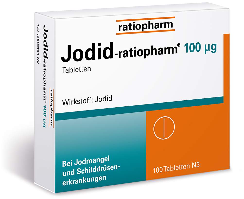Jodid-Ratiopharm 100 µg 100 Tabletten