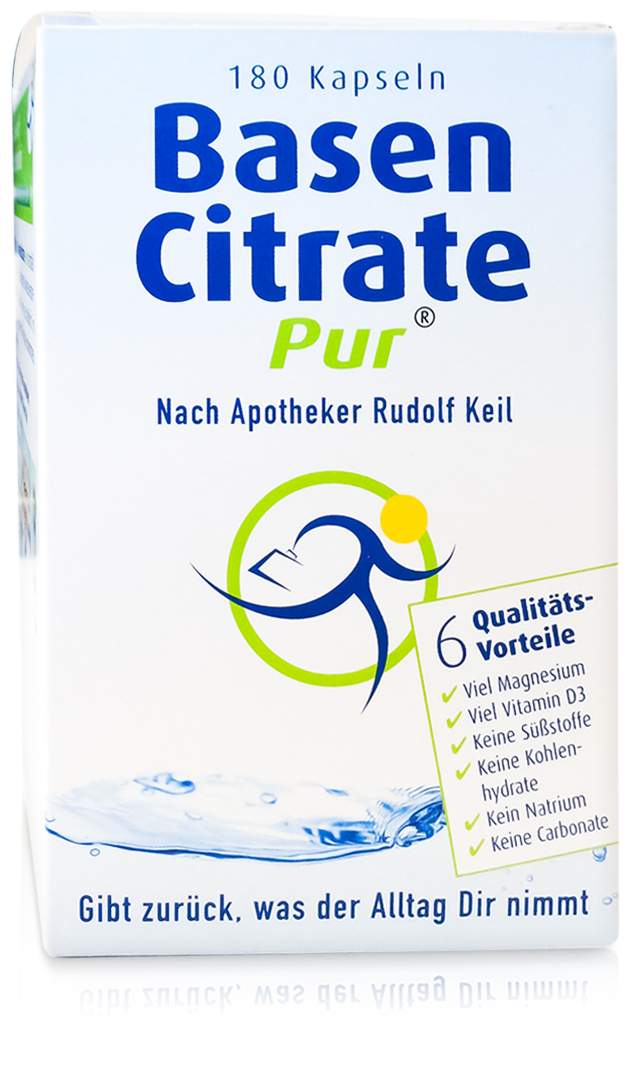 Basen Citrate Pur N.Apotheker Rudolf Keil Kapseln