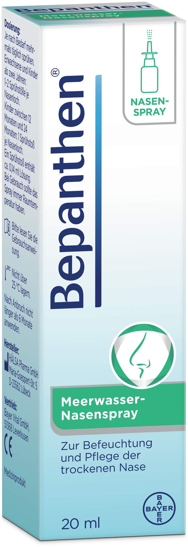 Bepanthen Meerwasser Nasenspray 20 ml