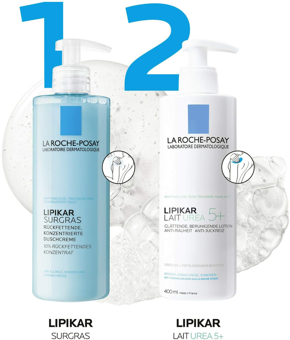 La Roche Posay Lipikar Surgras Duschcreme 400 ml Duschgel