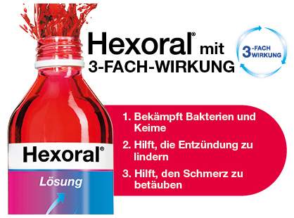 Hexoral 0,1 % 200 ml Lösung