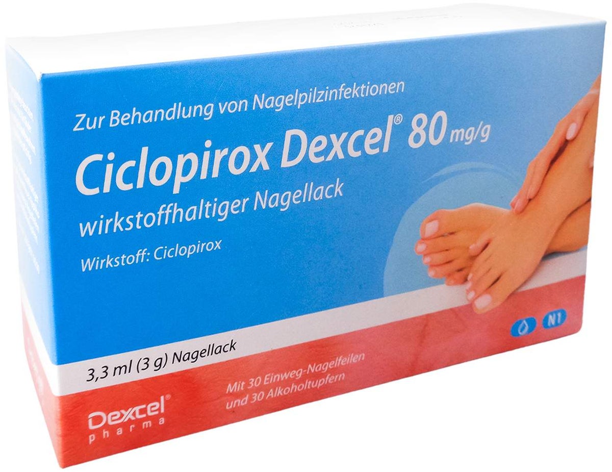 Ciclopirox Dexcel 80 mg Je G Wirkstoffhaltaltiger Nagellack