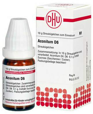 DHU Aconitum D6 10 g Globuli