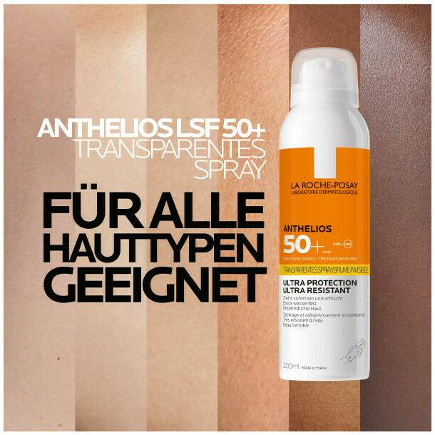 La Roche Posay Anthelios XL transparentes Körperspray LSF 50+