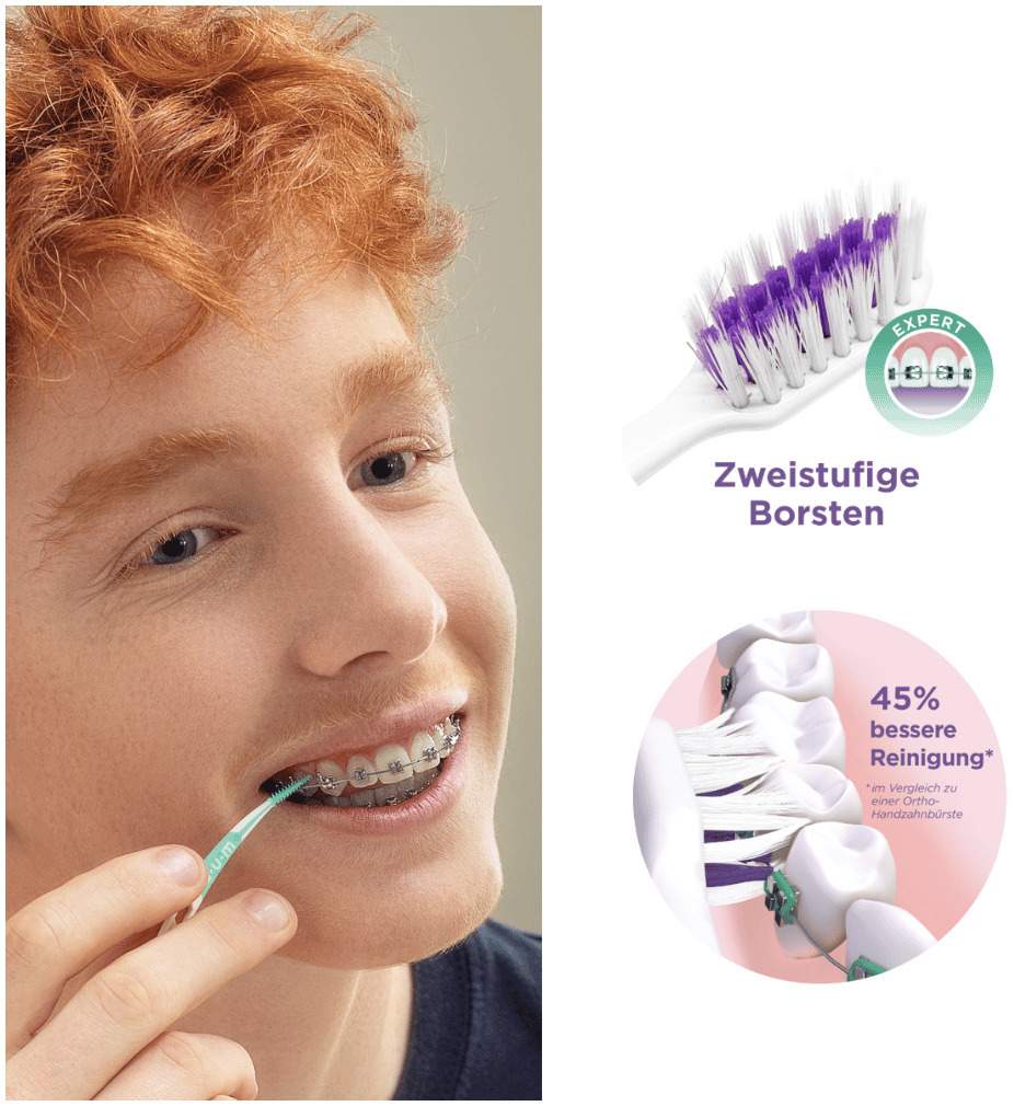 Gum Sonic Ortho Schallzahnbürste 1 Stück