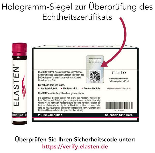 Elasten Trinkampullen 28 Stück