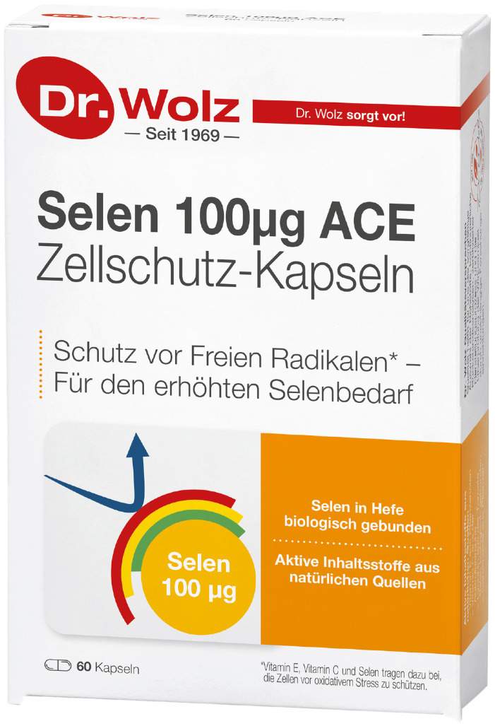 Selen Ace 100 µg 60 Tage 60 Kapseln