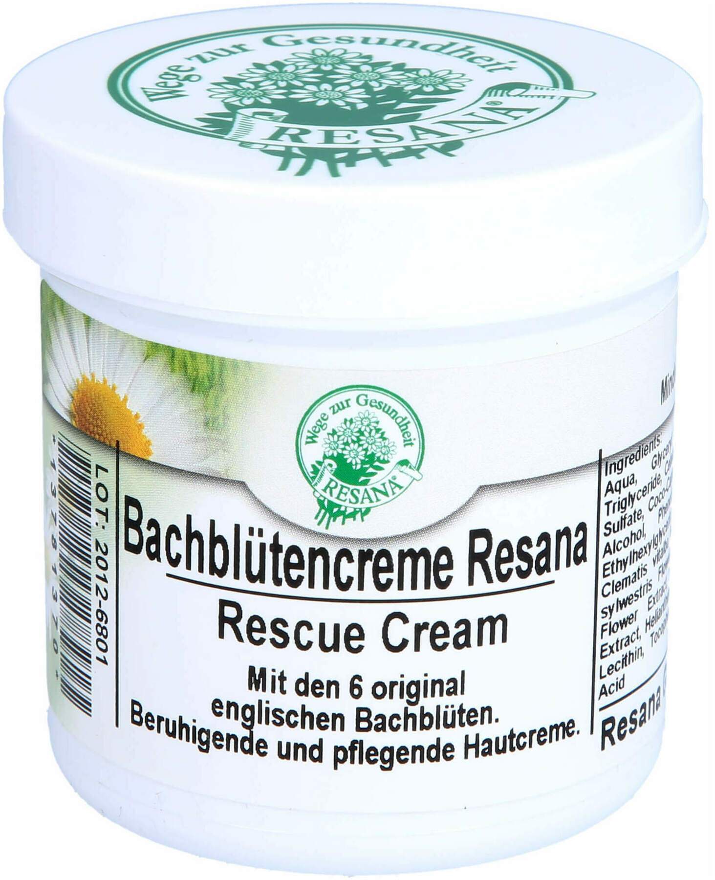Bachblüten Creme Resana 100ml